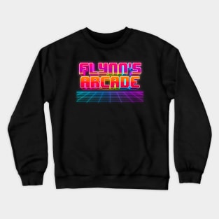 Flynn's Arcade / 80s Synth Sci Fi Movie Crewneck Sweatshirt